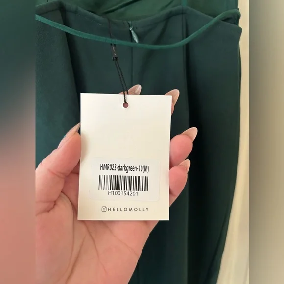 Hello Molly Emerald Green Midi Dress - Picture 2 of 3